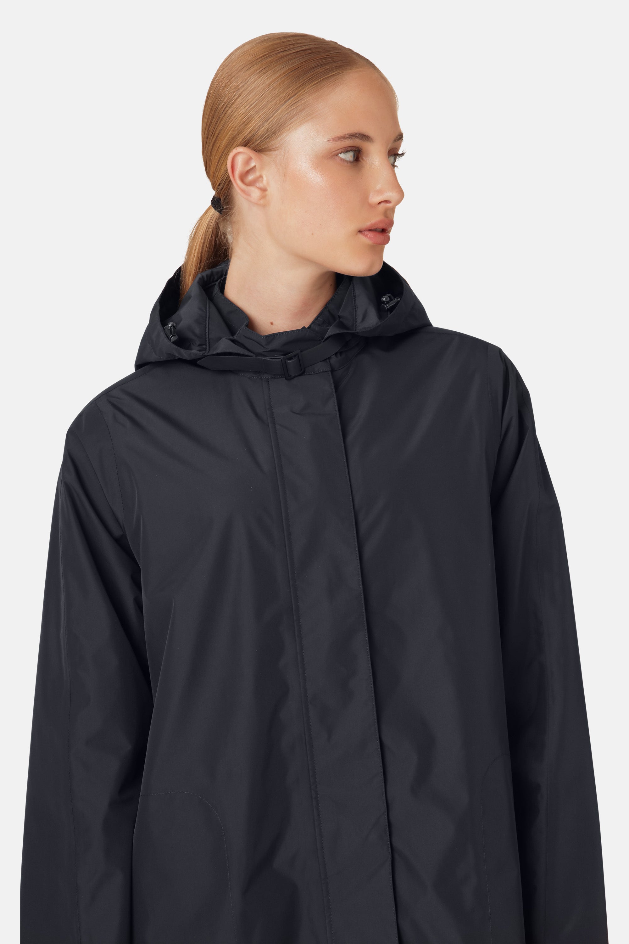 Ilse Jacobsen Hornbæk Rain Long Raincoat Winter coat 660 Dark Indigo